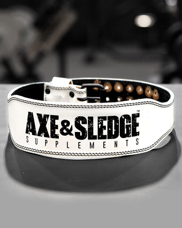 White Weight Belt